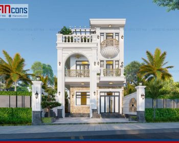 Thiết kế nhà phố Tân Cổ Điển