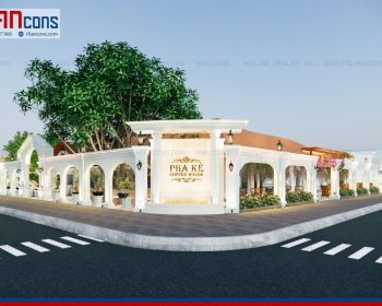 Thiết kế quán cafe cổ điển Pha Kê Coffee House
