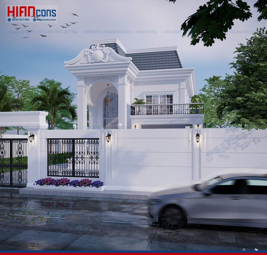 Báo Giá Biệt Thự Cổ Điển Pháp