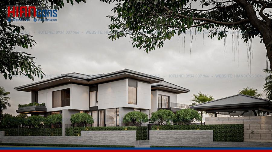 Báo Giá Biệt Thự Cổ Điển 2 Tầng