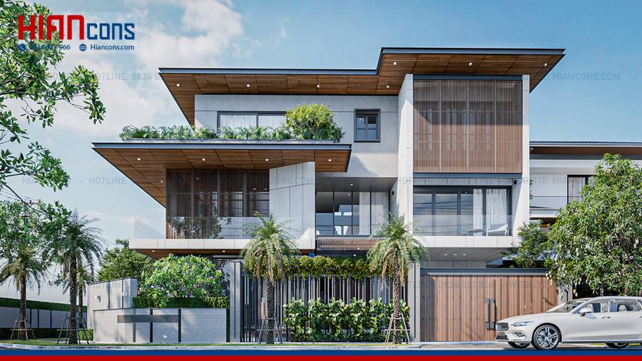 Báo Giá Biệt Thự Cổ Điển 3 Tầng