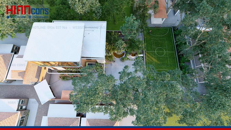 Thiết Kế Biệt Thự Cổ Điển Sang Trọng 180m2