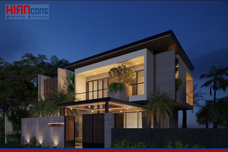 Thi Công Biệt Thự Cổ Điển Mái Nhật