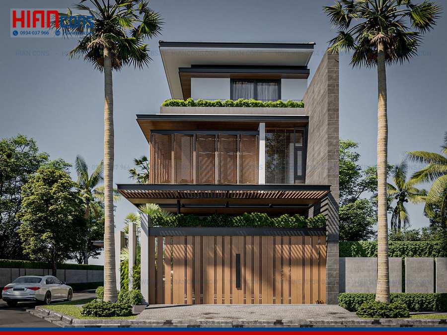 Thiết Kế Biệt Thự Cổ Điển Mansard