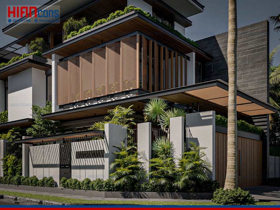 Thiết Kế Biệt Thự Cổ Điển Mansard