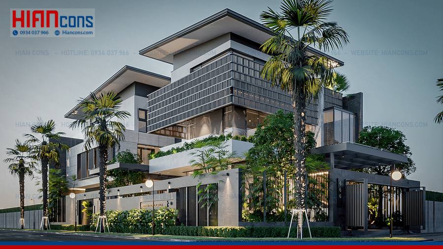 Báo Giá Biệt Thự Cổ Điển Mansard