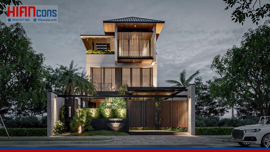 Thiết Kế Biệt Thự Cổ Điển Sân Vườn