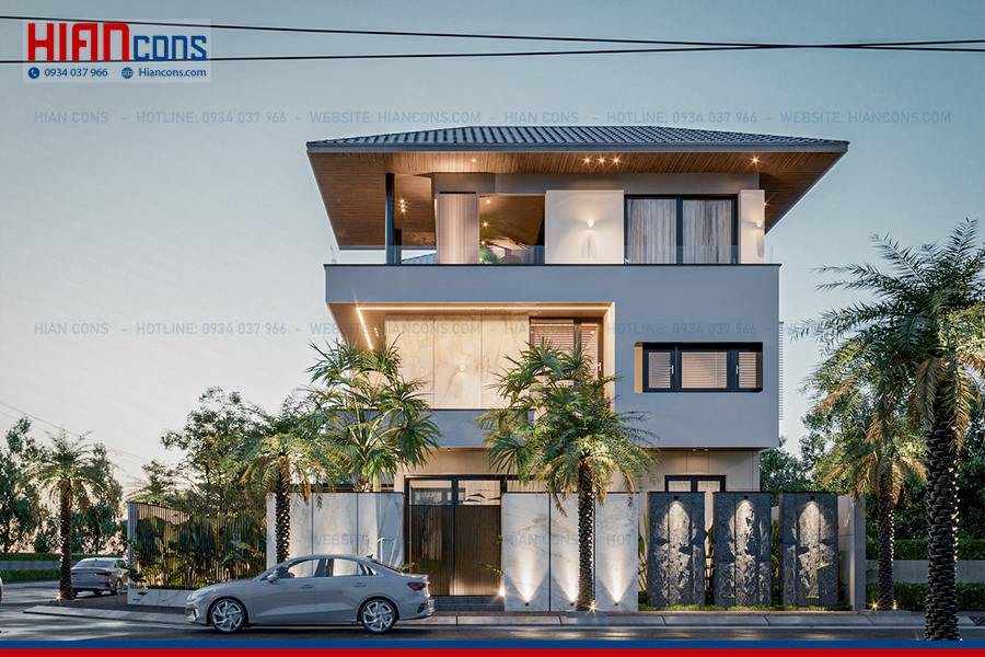 Thi Công Biệt Thự Cổ Điển Sân Vườn