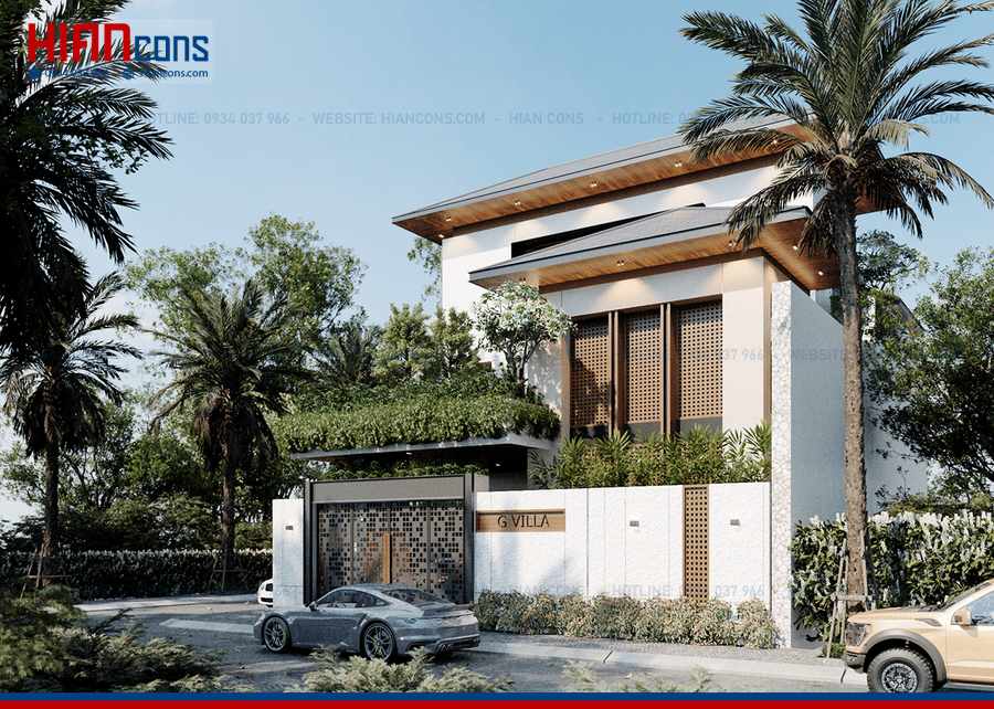 Báo Giá Biệt Thự Cổ Điển Sân Vườn