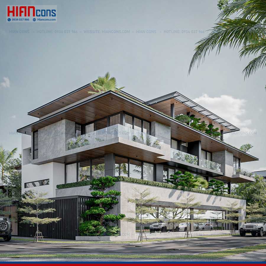 Xây Dựng Biệt Thự Cổ Điển Đẹp
