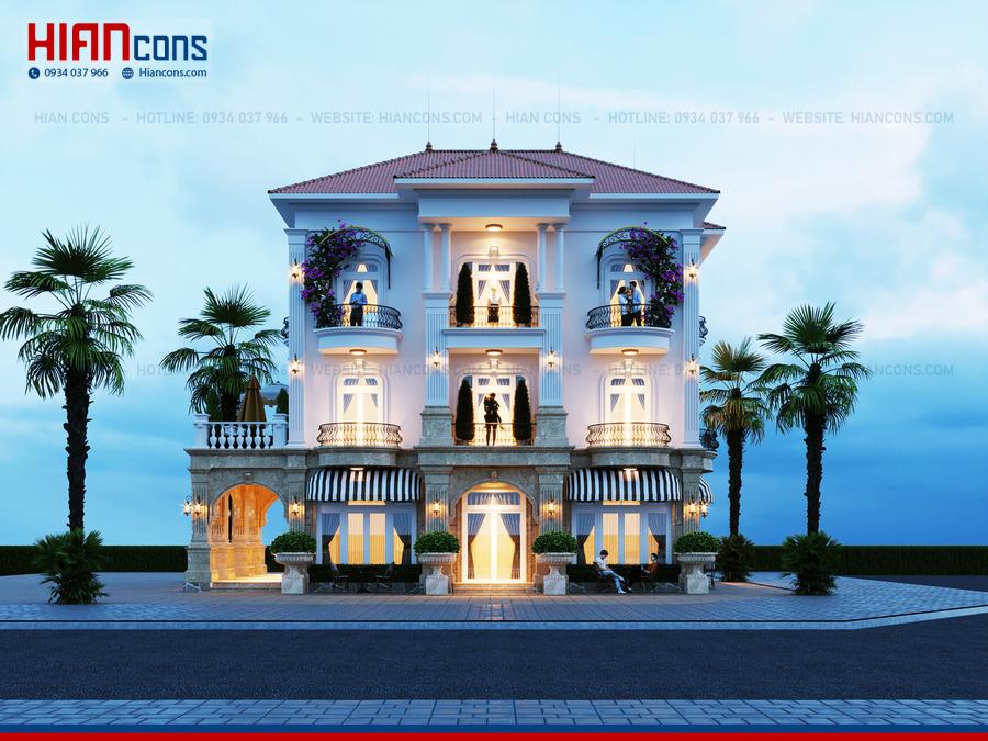 Thiết Kế Thi Công Biệt Thự Cổ Điển