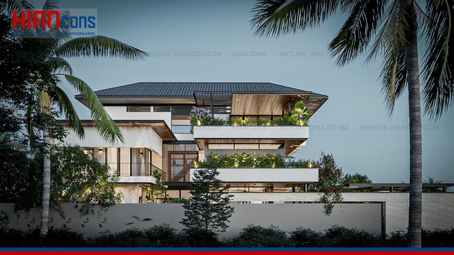 Thiết Kế Biệt Thự Cổ Điển Sang Trọng