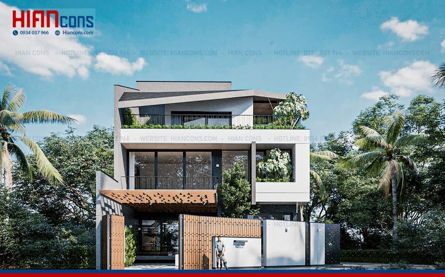 Biệt Thự Cổ Điển 3 Tầng 200m2