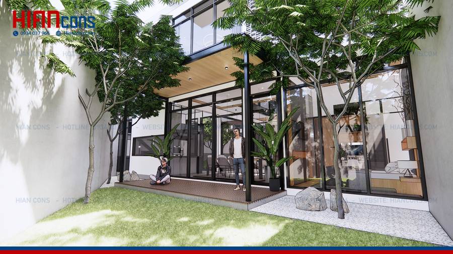 Biệt Thự Cổ Điển Mái Mansard 250m2