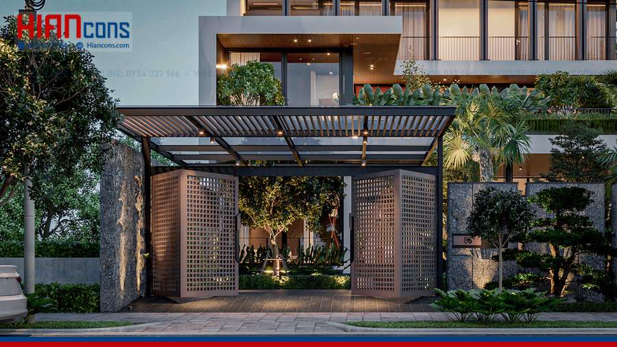 Biệt Thự Cổ Điển Mái Thái 100m2
