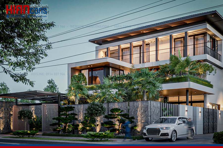 Biệt Thự Cổ Điển Mái Thái 100m2