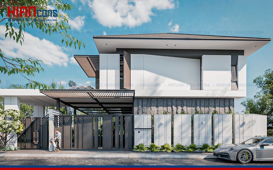 Biệt Thự Cổ Điển Sân Vườn 300m2