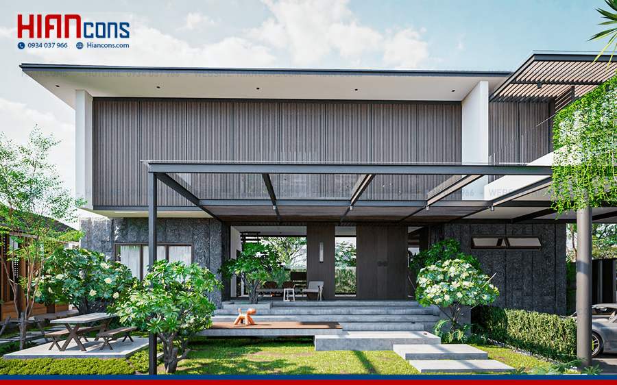 Biệt Thự Cổ Điển Sân Vườn 300m2