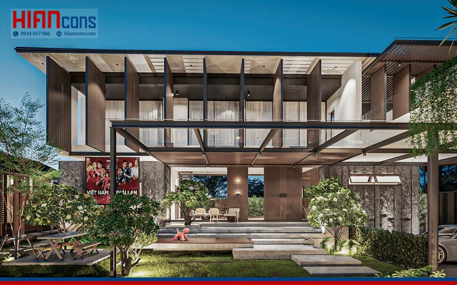 Biệt Thự Cổ Điển Sân Vườn 300m2