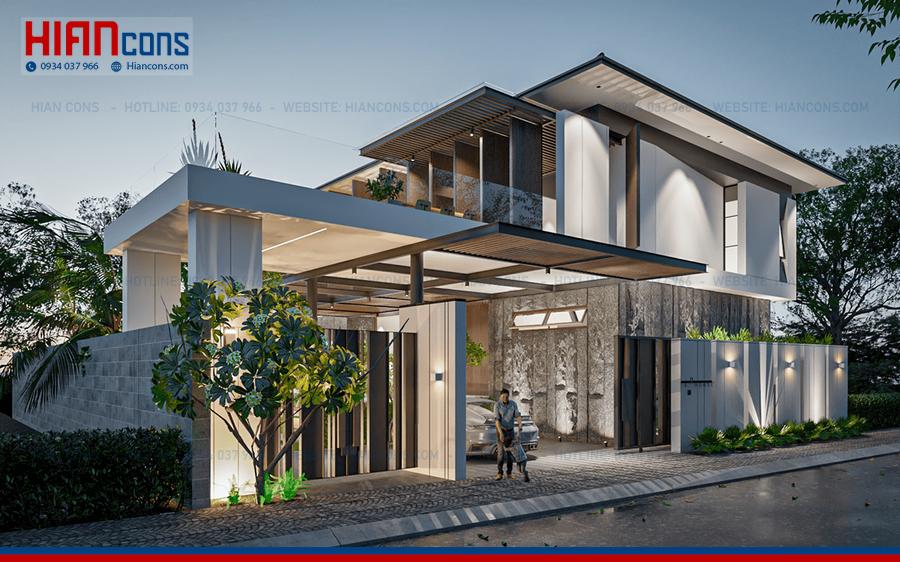 Biệt Thự Cổ Điển Sân Vườn 300m2