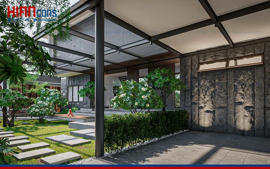 Biệt Thự Cổ Điển Sân Vườn 300m2
