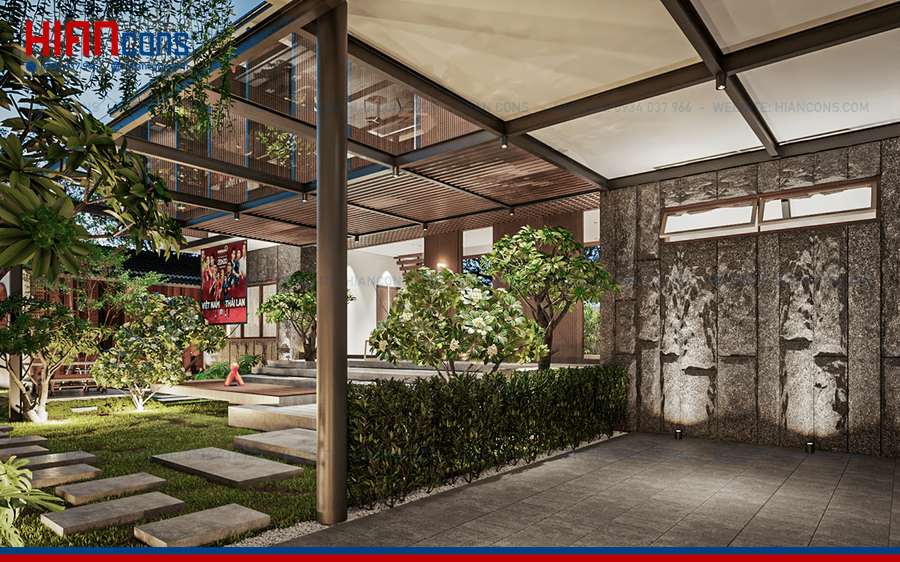 Biệt Thự Cổ Điển Sân Vườn 300m2