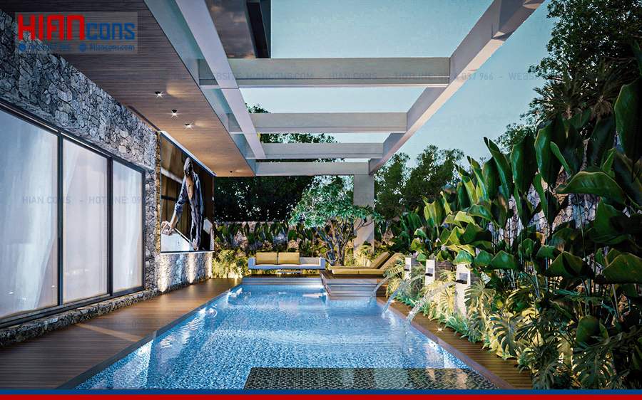 Biệt Thự Cổ Điển Có Hồ Bơi 280m2