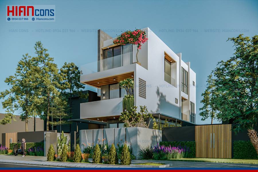 Thi Công Biệt Thự Cổ Điển 200m2