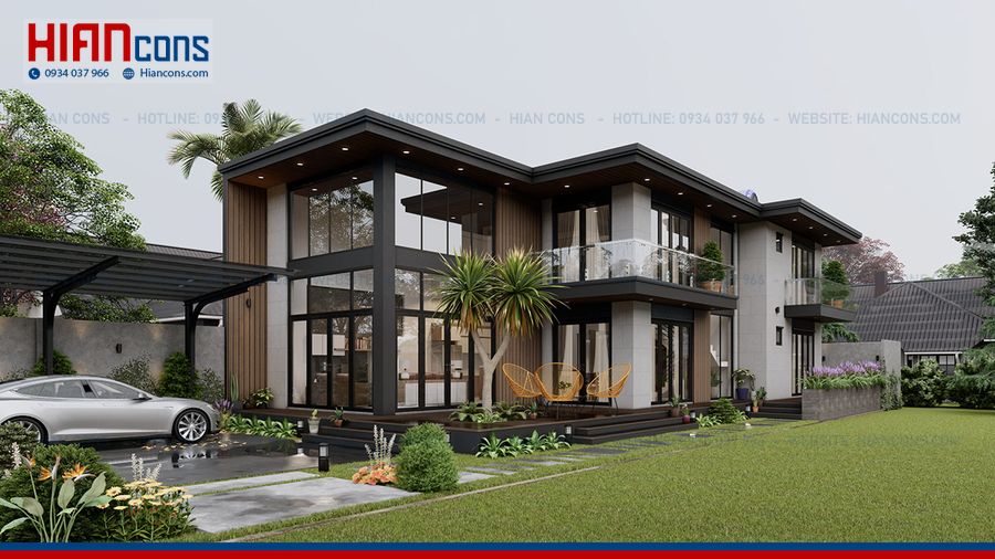 Thiết Kế Nhà Cổ Điển Sang Trọng