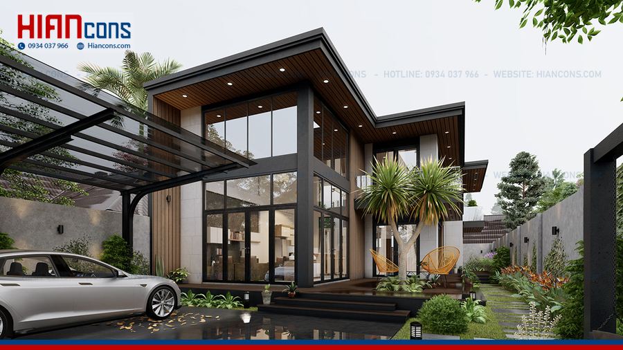 Thiết Kế Nhà Cổ Điển Sang Trọng