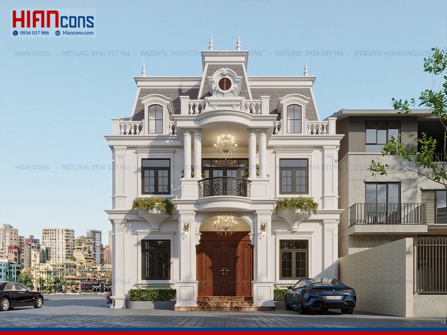 Xây Biệt Thự Cổ Điển Đúng Chuẩn