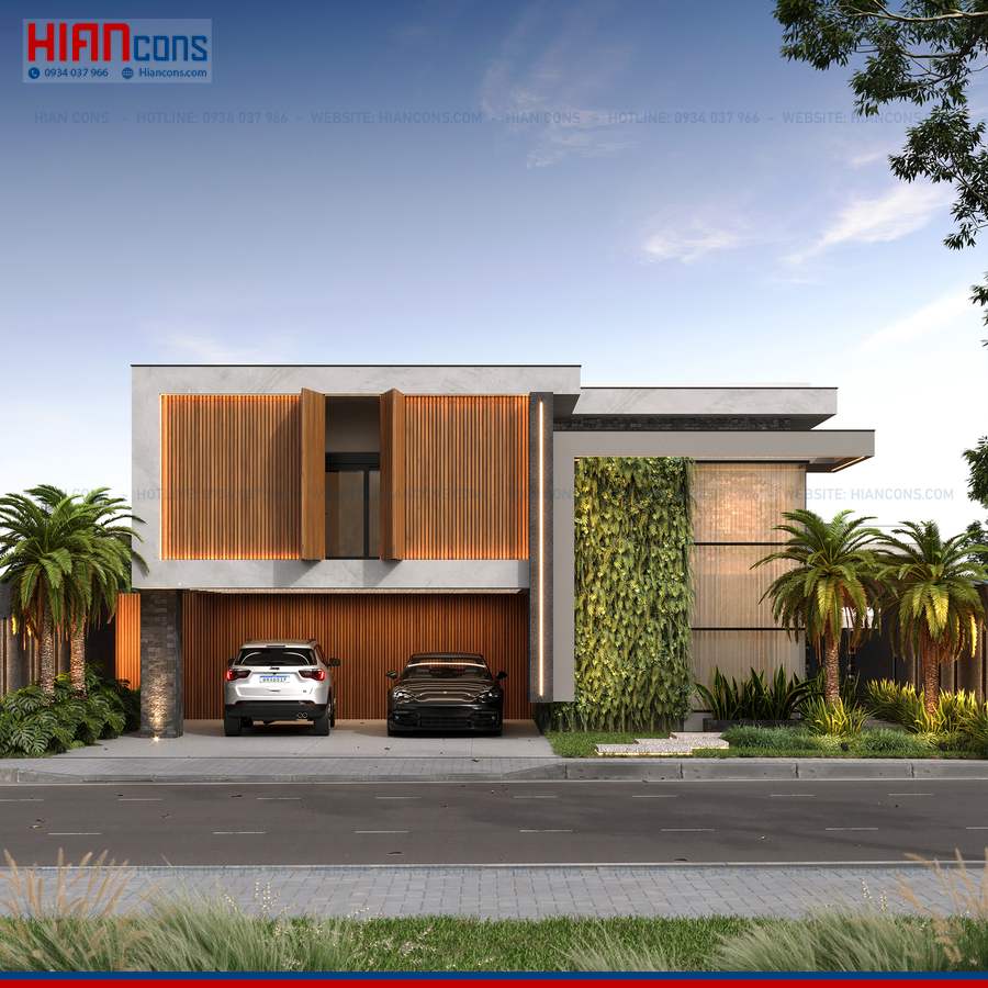 Biệt Thự Hiện Đại Khác Biệt