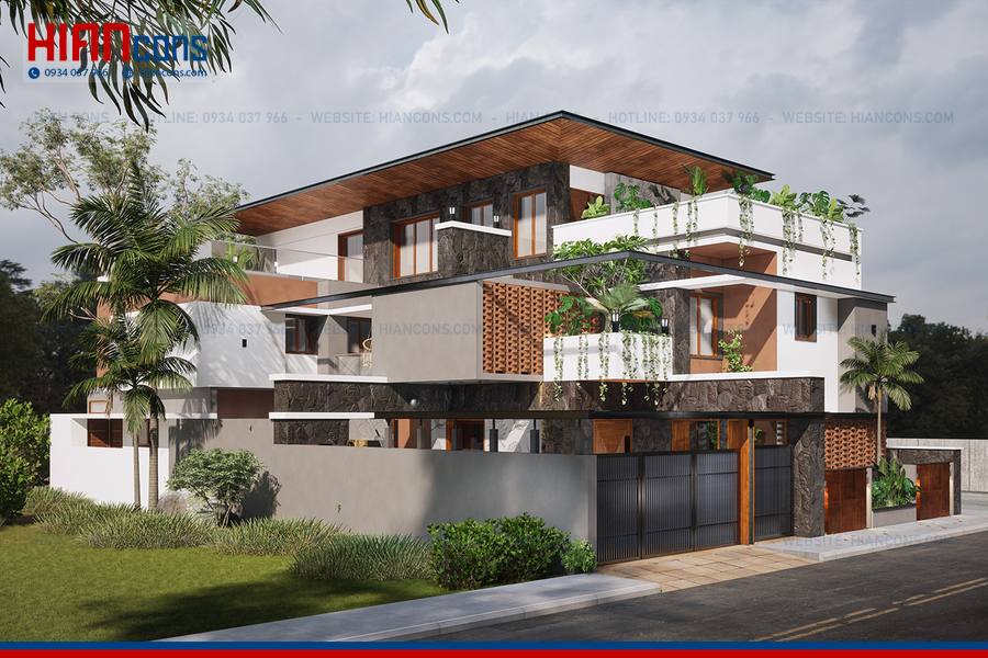 Biệt Thự Hiện Đại Bền Vững
