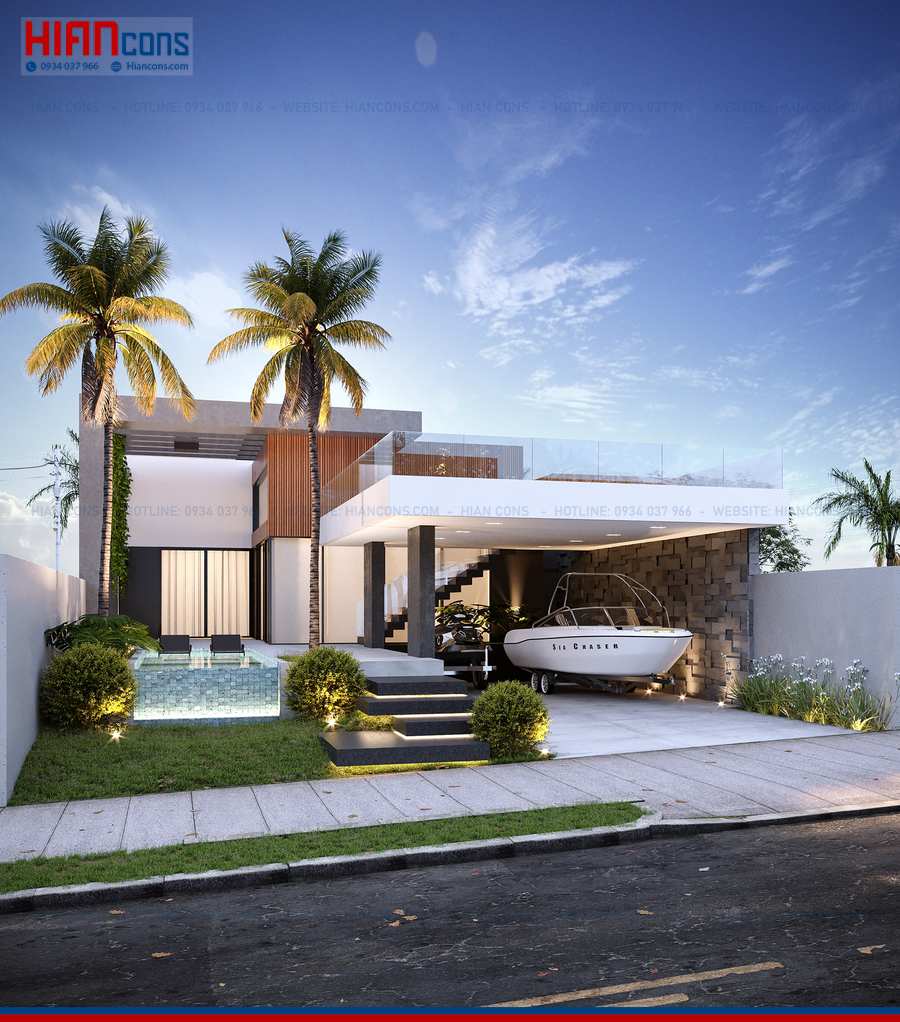 Biệt Thự Hiện Đại Chuẩn Xu Hướng