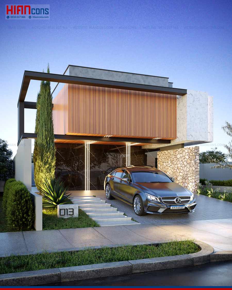 Thiết Kế Biệt Thự Hiện Đại Cao Cấp