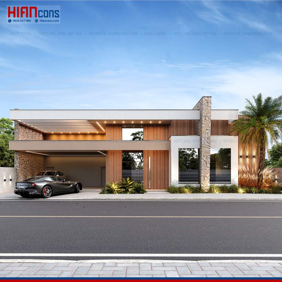 Thiết Kế Biệt Thự Hiện Đại Ấn Tượng