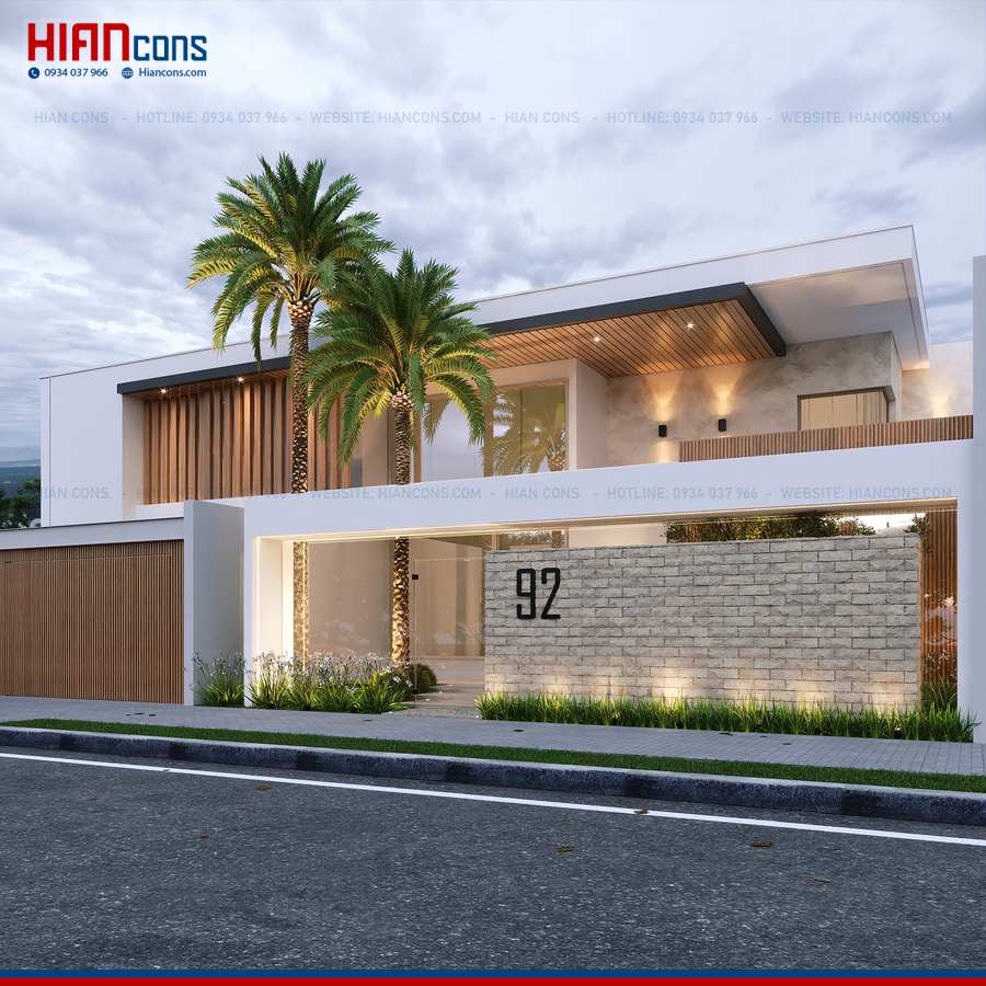 Thiết Kế Biệt Thự Hiện Đại Cuốn Hút