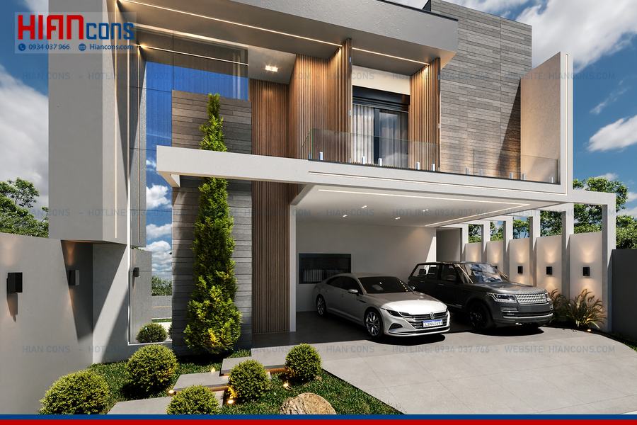 Thiết Kế Biệt Thự Hiện Đại Tối Giản