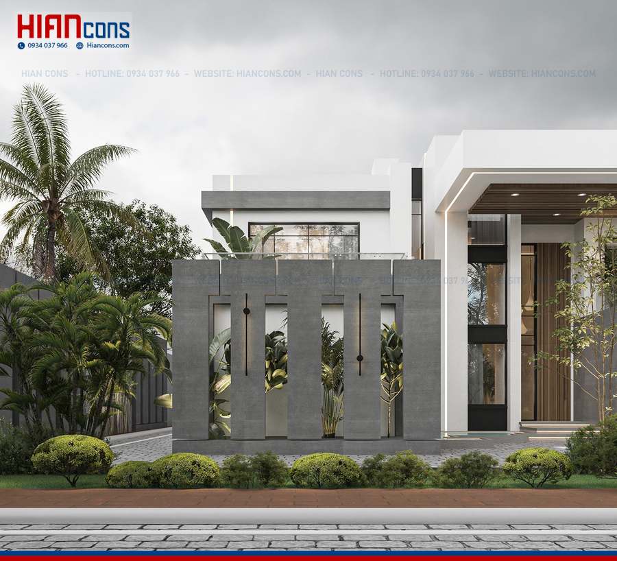 Thiết Kế Biệt Thự Hiện Đại Bền Vững