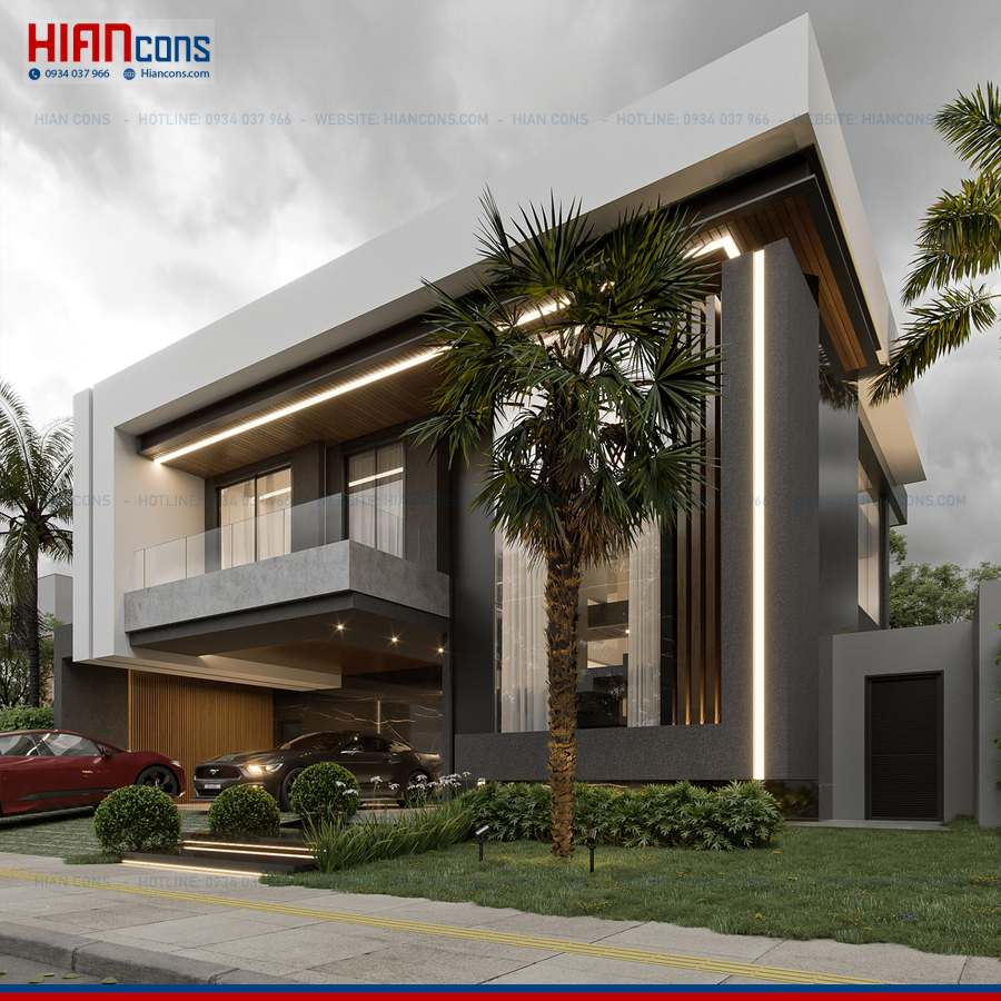 Thi Công Biệt Thự Hiện Đại Sang Trọng