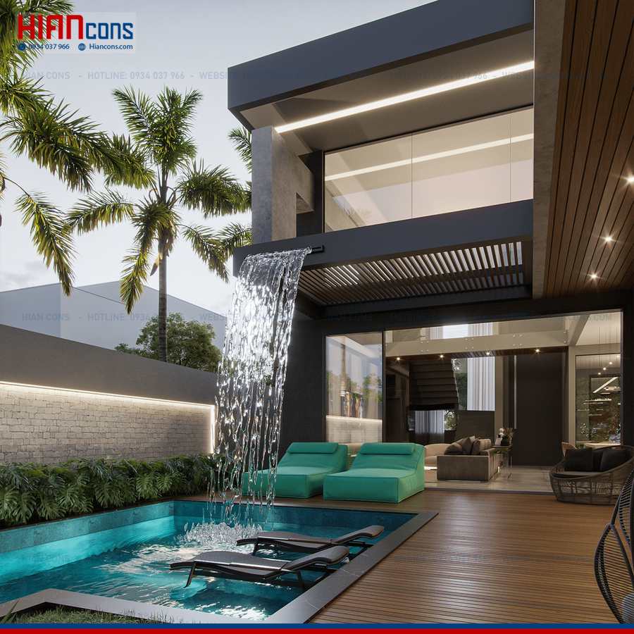 Thi Công Biệt Thự Hiện Đại Sang Trọng