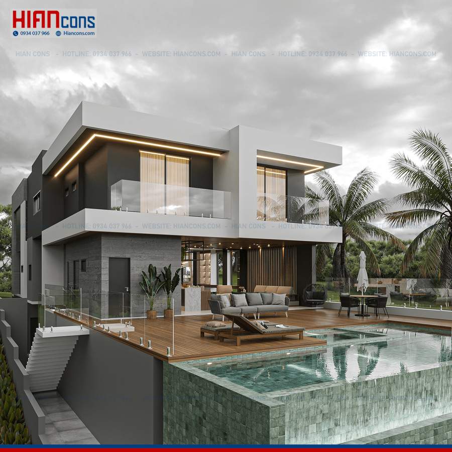 Thi Công Biệt Thự Hiện Đại Đẳng Cấp
