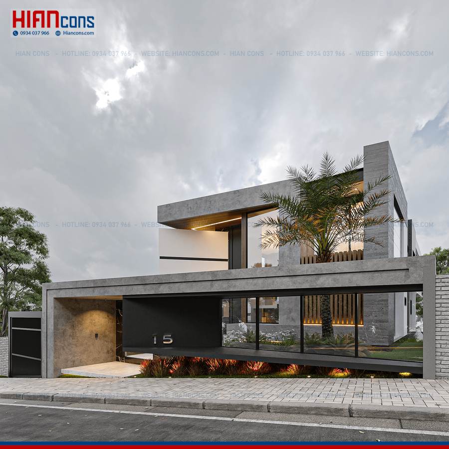 Thi Công Biệt Thự Hiện Đại Đẳng Cấp