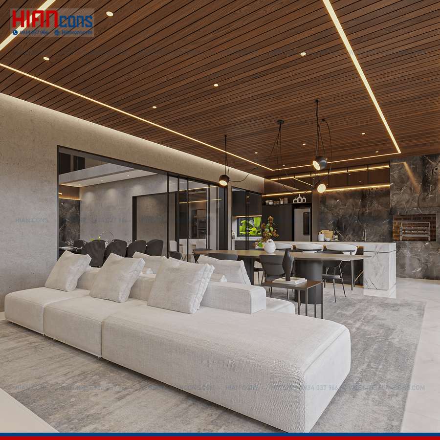Thi Công Biệt Thự Hiện Đại Tinh Tế