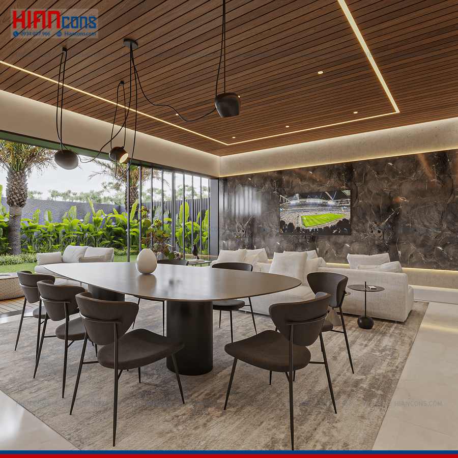 Thi Công Biệt Thự Hiện Đại Tinh Tế