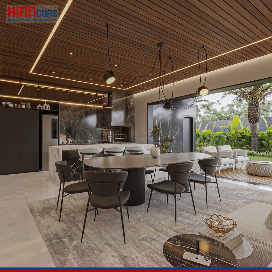 Thi Công Biệt Thự Hiện Đại Tinh Tế