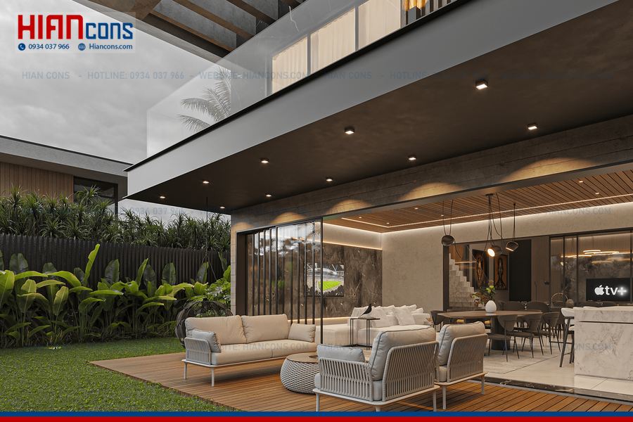 Thi Công Biệt Thự Hiện Đại Tinh Tế