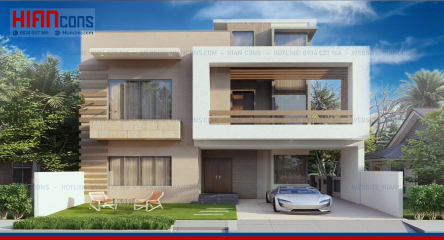 Thi Công Biệt Thự Hiện Đại Độc Đáo