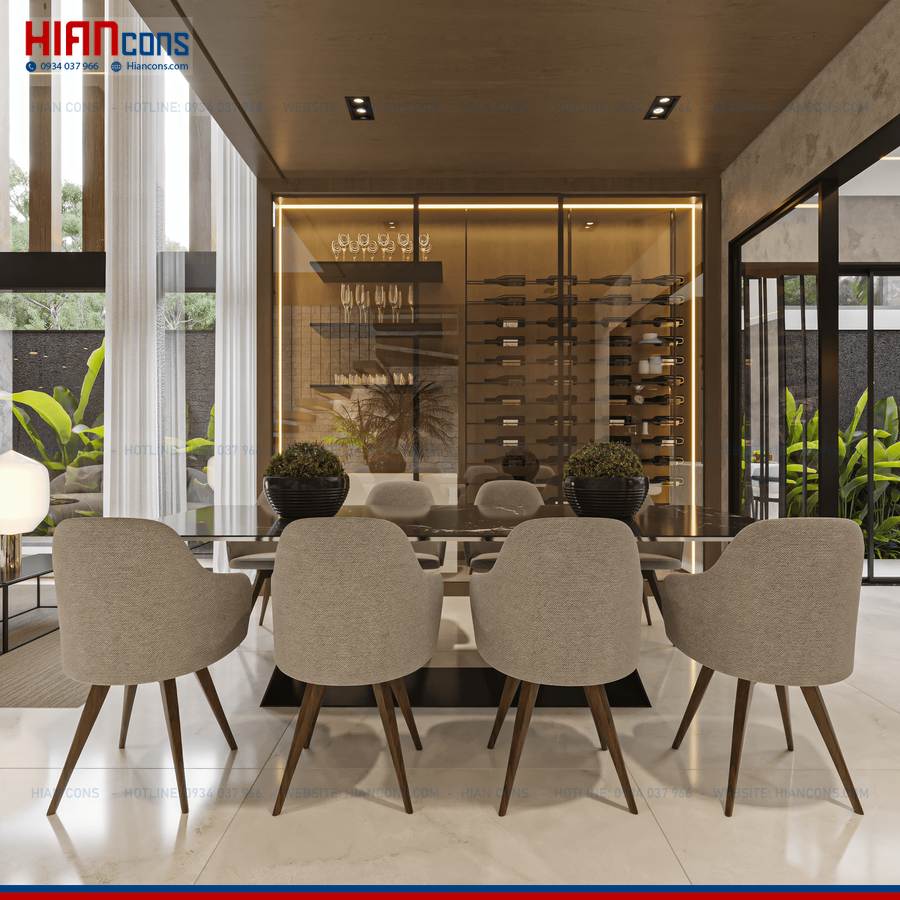 Thi Công Biệt Thự Hiện Đại Mở Rộng