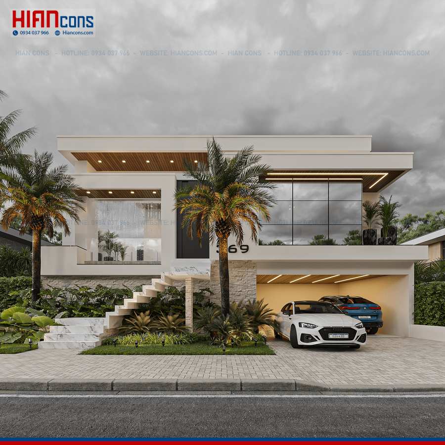 Báo Giá Biệt Thự Hiện Đại Sang Trọng